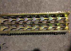 Quality Dia 25mm-110mm Anti Climb Wall Spikes , Metal Nail Plate 50cm Height wholesale