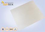1200g Silca High Temperature Fiberglass Cloth 12H Satin For Welding Protection