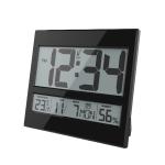 Radio Controlled Clock Indoor Temperature Humidity Modern Design Style Digital