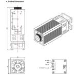 445nm 4W 12V 2A High Quality Blue Laser Module High Power Laser Module