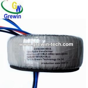 Quality 40va Copper Wire Good Quality audio toroidal transformer wholesale