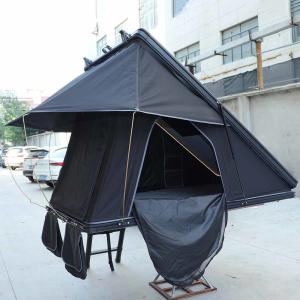 Quality Clamshell Black Auto Roof Top Tent Suv Rooftop Camper With 320G Oxford Cloth wholesale