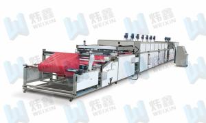 Quality High Efficiency Full Automatic Roll To Roll Non Woven Silk Screen Printing Press wholesale