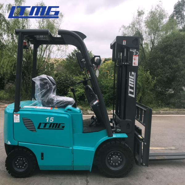 Portable Electric Forklift Truck 1.5 Ton With 48V Battery Work In Refrigeration
