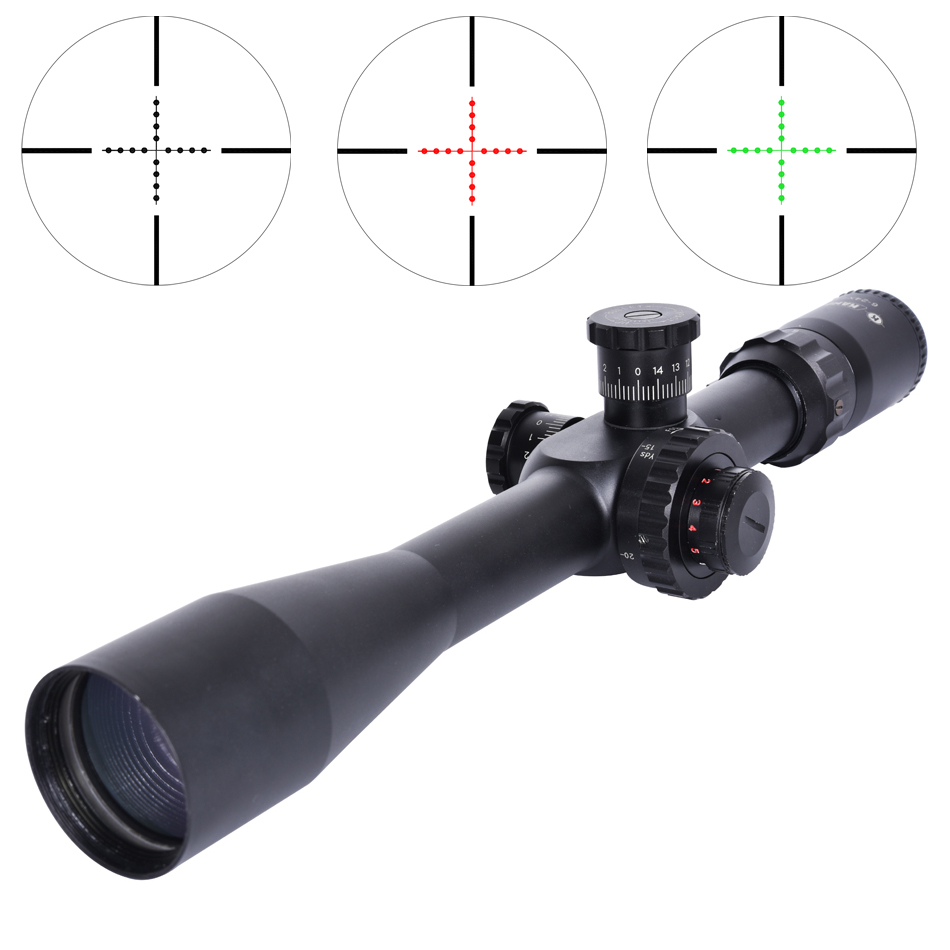 3-7x28 High Power Optics Scope for Hunting and Tactical Shooting in Black/Camouflage