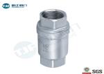 2 - Piece Lift Check Valve , 1/2" - 2" BSP Threaded Stainless Non Return Valve