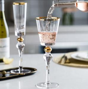 Quality Glass Wine Goblet Champagne Glasses Party Wedding Glassware wholesale