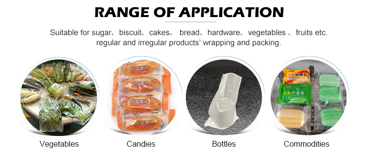 Electric Driven Automatic Sausage Packing Machine for Horizontal Pillow Packaging