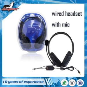 Quality For PS4 wired headset with mic wholesale
