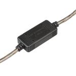 Durable PVC USB Active Repeater Cable , 30M USB Repeater Extension Cable