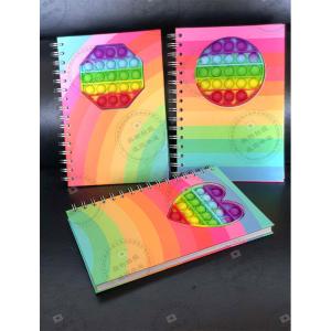 Quality School Office Accessories Hard Cover Spiral Notebook with Durable Silicone Cover wholesale