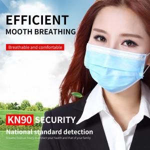 Quality Printing Disposable Mouth Earloop 3 Ply Face Mask wholesale