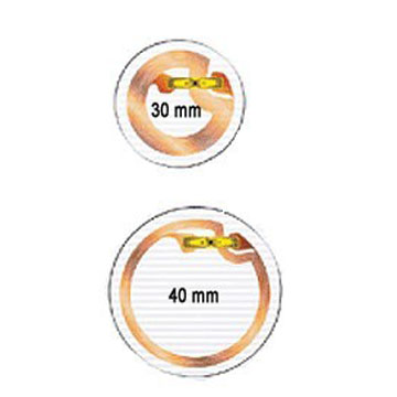 Smart RFID PVC Tag 13.56MHZ 125KHZ Chip Tag For Access Control