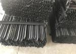 1.8m black bitumen coated heavy duty Y post star pickets