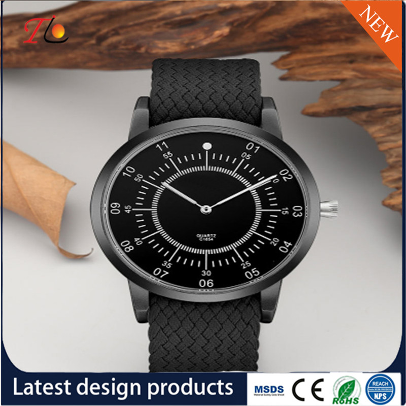 quartz Wrist Watch weave strap Watch delicate Fashion Watch AlloyCase custom LOGO Multicolor strap Monochrome