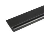 Customizable Wide PVC Profile for Industrial Settings Black