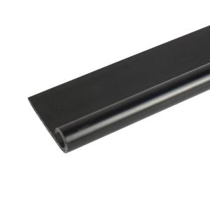 Quality Customizable Wide PVC Profile for Industrial Settings Black wholesale