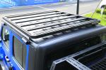 Aluminum Extrusion Roof Rack for Jeep Wrangler JT Hard Anodizing Exterior