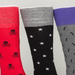 Elastane Snngging Resistance Cotton Dress Socks With Anti - Foul Acrylic