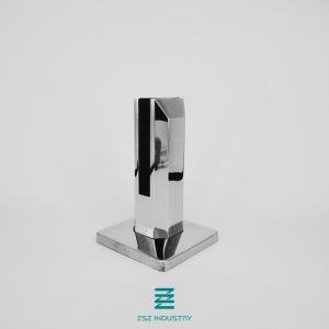 Quality 50x50x160mm Glass Pool Fencing Spigots Square Model SS 2205 Material wholesale