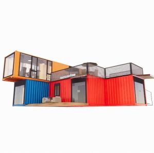 Quality 40ft Steel Homes with Chinese Design Style Luxury Living in Prefabricated Container Houses wholesale
