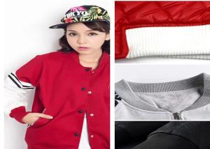 Quality 21s, 32s cotton/spandex ribbings fabric, 2X2 thread collar neck cuff screw knitted stretch fabric wholesale