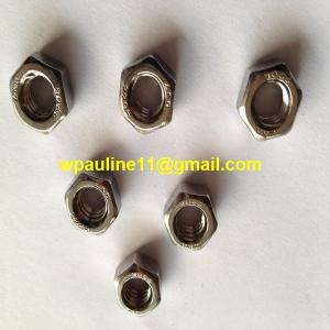 Quality AISI321 Hex nuts in stock Hexagonal nuts DIN934 wholesale