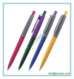 Quality Simple click action hotel use guest room pen, hotel writing pen wholesale
