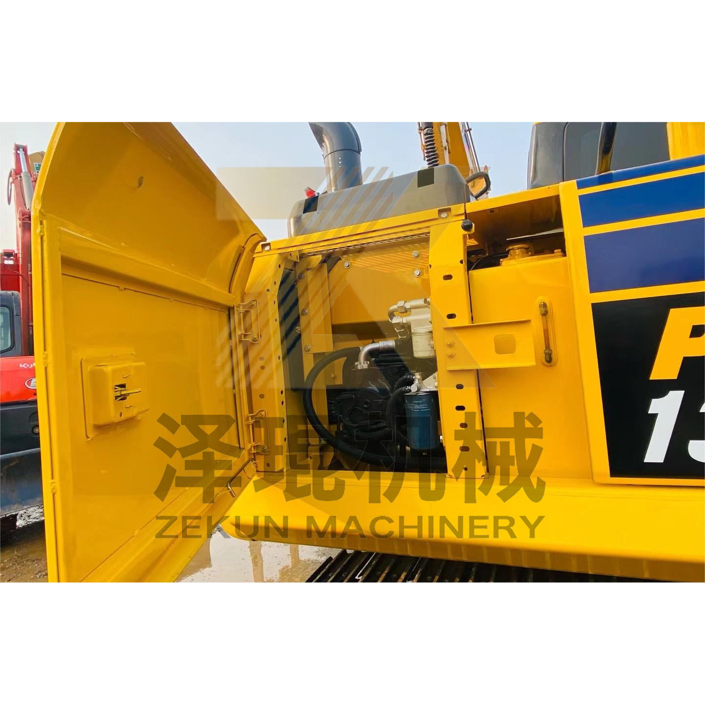 Secondhand Komatsu PC120-6 PC130-7 PC128 PC130-8M0 Excavator for Trench Construction