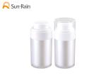 Sr2151b Airless Dispenser Bottles , Double Deck Airless Lotion Pump Bottles