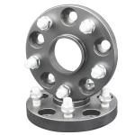 Anodized Black Forged Aluminum Wheel Spacers 5x120 Bolt Pattern For TESLA Model