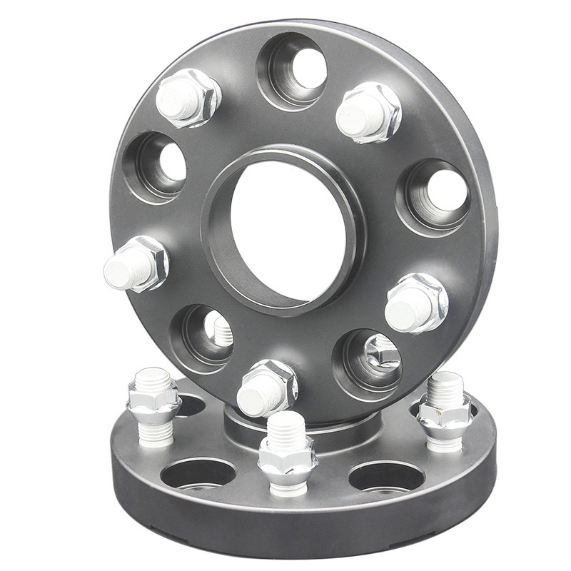 Anodized Black Forged Aluminum 5x120 Bolt Pattern Wheel Spacers For TESLA Model S Model X