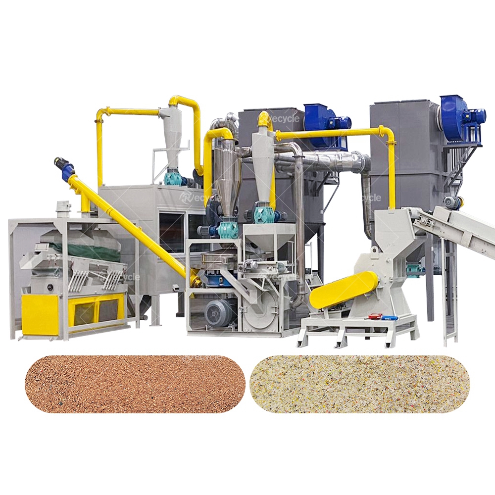 Motherboard Separating Machine Pcb Scrap Eddy Current Separator for E Waste Recycling
