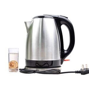 Quality Plastic Handle 304 Stainless Steel Electric Kettle Non Toxic 1800W High Power wholesale