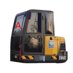 Quality Tempered EW60C VOLVO Windshield Glass White Front Windscreen Replacement wholesale