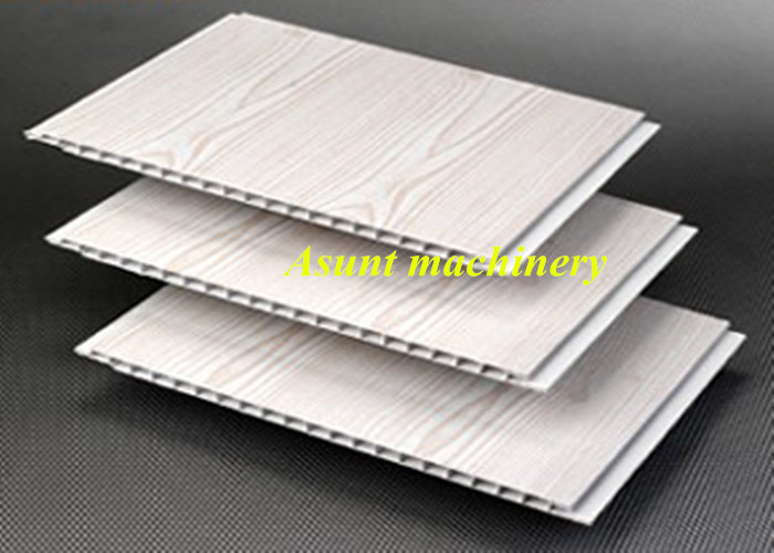 200 - 300mm Width PVC Profile Extrusion Machine For Wall Ceiling Decorating
