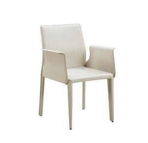 Quality 2pcs/Ctn Iron PU Leather 4 Legs Dining Chairs 540*590*840MM wholesale