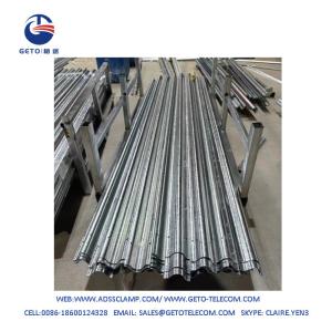 Quality ISO Half Round Steel Protective Cover Hot-Dip Galvanizing Excellent Corrosion Resistance wholesale