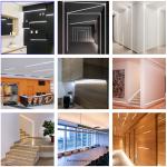 High Quality Led Strip Light Aluminum Profile Alu Accessories Profil Sample Box