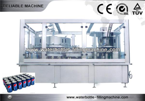 Cheap Auto Aseptic Beverage Filling Machine For Can , Soda Water Production Line for sale