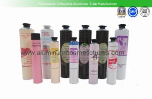 Quality Shoe Polishcream Aluminum Squeeze Tubes Length 55mm - 200mm Offset Printing wholesale