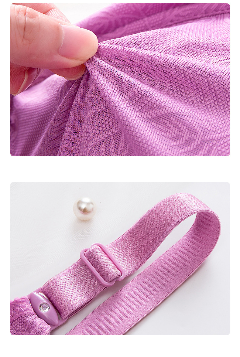 Big Cup Plus Size Wirefree Bra Knitted Gather Ladies Bra And Brief Sets