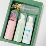 Lash Cleanser Empty Foaming Bottles Pink Purple Frosted 60ml 50ml