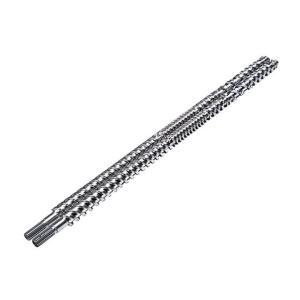 Quality Extruder Screw Barrel MD 90-25 Parallel Twin Screw and Barrel for Extrusion Machine wholesale