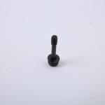 Black Zinc Plated Screws Round Head With Washer Triple Set , Cross Slotted Pan