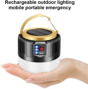 Quality OEM Solar Rechargeable Camping Lantern ABS Rechargeable wholesale