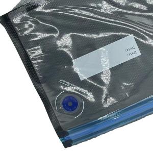 Quality SGS Kitchen Blue Food Vacuum Zipper Bags Sous Vide Bags For Cookers wholesale