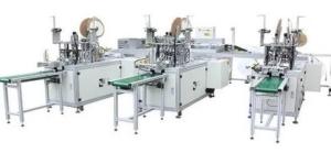 Quality Automatic Surgical Face Mask Machine , Mask Production Machine 100-120 Pcs/min wholesale