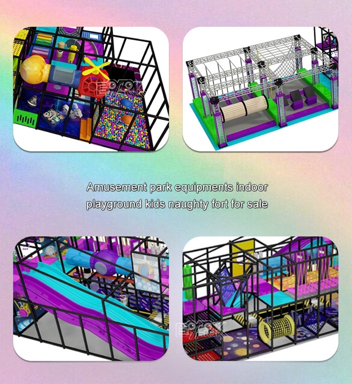 Amusement Park Playground Equipment Soft Play Indoor Naughty Soft Play Zone