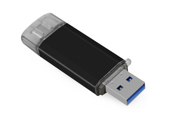 64g 3.0 Gold Swivel Usb Type C Thumb Drive Customized Logo For Huawei Phone